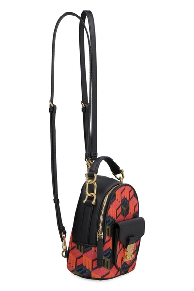 Shop Mcm Patricia Small Convertible Backpack In Multicolor