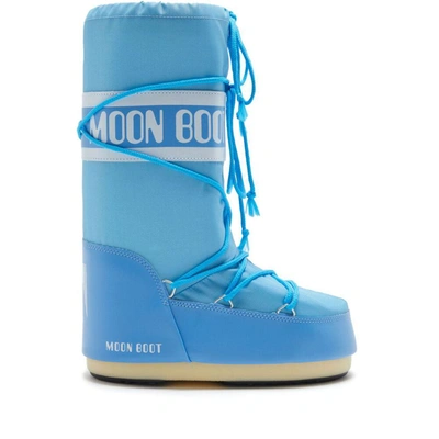 Shop Moon Boot Shoes In Blue/white