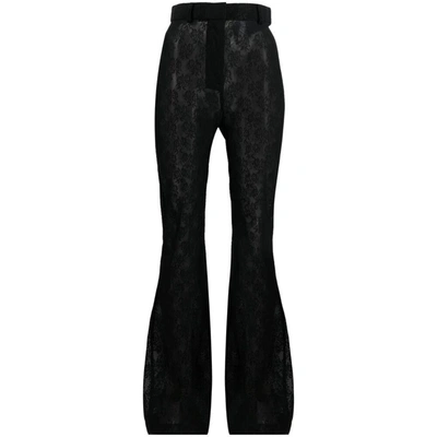 Shop Moschino Pants In Black