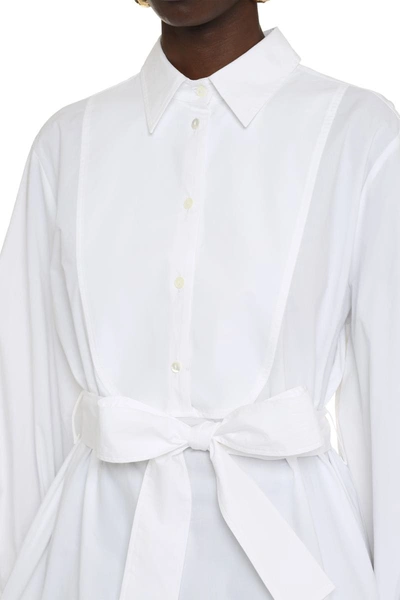 Shop P.a.r.o.s.h . Cotton Shirt In White