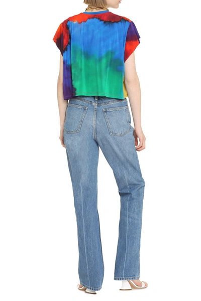 Shop Rabanne Printed T-shirt In Multicolor