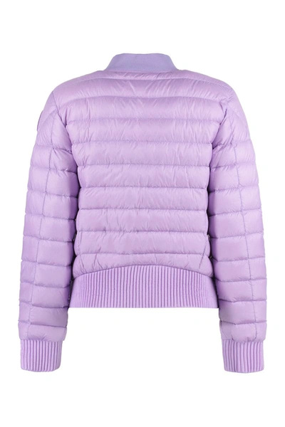 Shop Parajumpers Leila Reversible Down Jacket In Lilac