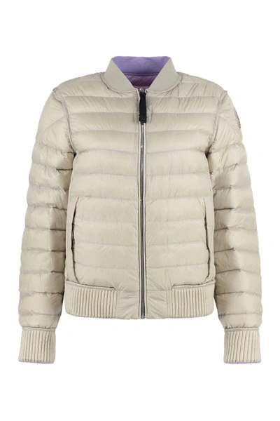 Shop Parajumpers Leila Reversible Down Jacket In Lilac