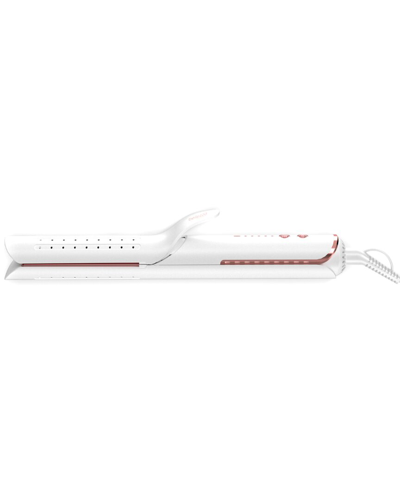 Shop Cortex Beauty Tf Dnu Cortex Airglider - 2-in-1 Cool Air Flat Iron/curler In White