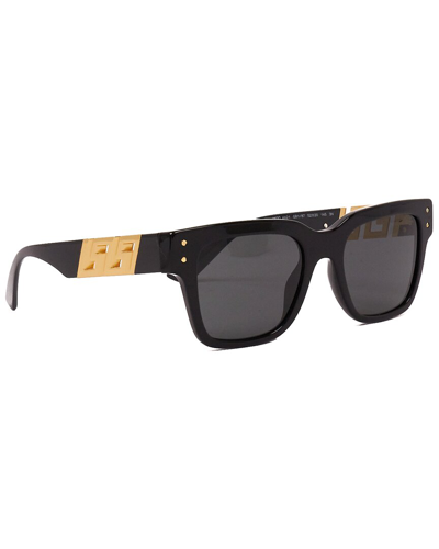 Shop Versace Men's Ve4421 52mm Sunglasses In Black