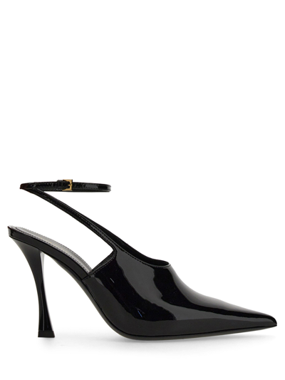Givenchy Sleek Slingback Pumps With Pointed Design In Black