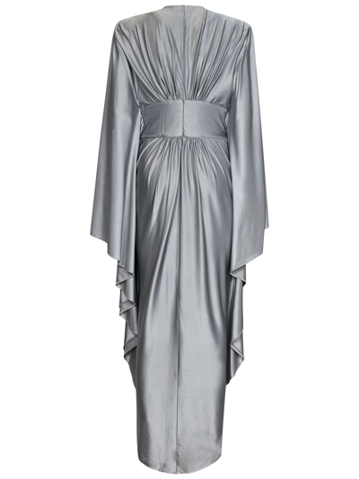 Shop Alexandre Vauthier Dress In Silver