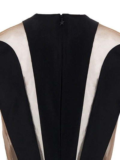 Shop Mugler Illusion Shaping Bodysuit In Black
