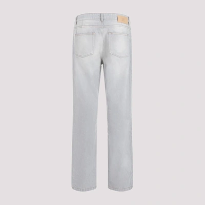 Shop Ami Alexandre Mattiussi Ami Paris  5 Pockets Jeans In Grey