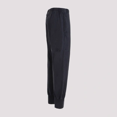 Shop Balenciaga Loose Leggings Pants In Black