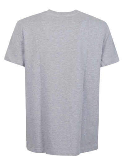 Shop A.p.c. X Jw Anderson Logo Cotton T-shirt In Grey