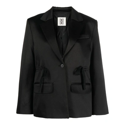 Shop By Malene Birger Jackets In Black