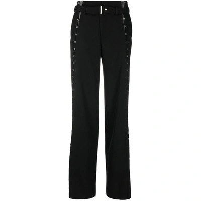 Dion Lee Black Pants In Black