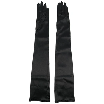 Shop Dolce & Gabbana Gloves In Black