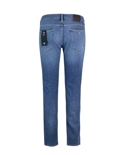 Shop Ea7 Emporio Armani Jeans In Blues And Greens