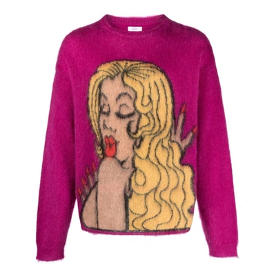 Shop Erl Sweaters In Purple
