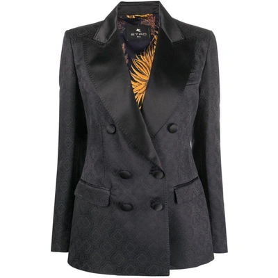 Shop Etro Outerwears In Black