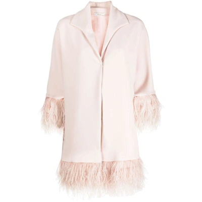 Shop Fely Campo Coats In Pink