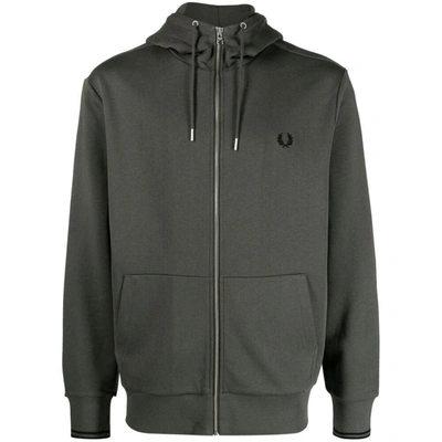 Shop Fred Perry Sweatshirts In Green