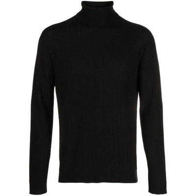 Shop Giorgio Armani Sweaters In Black