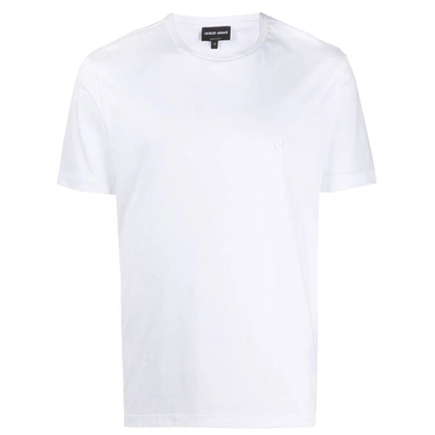 Shop Giorgio Armani T-shirts In White