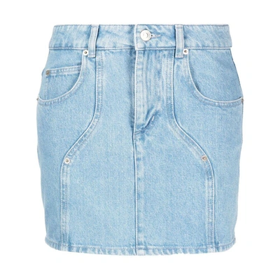 Shop Isabel Marant Étoile Skirts In Blue