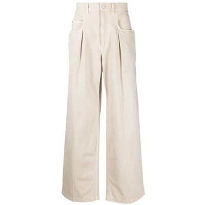Shop Isabel Marant Jeans In Neutrals