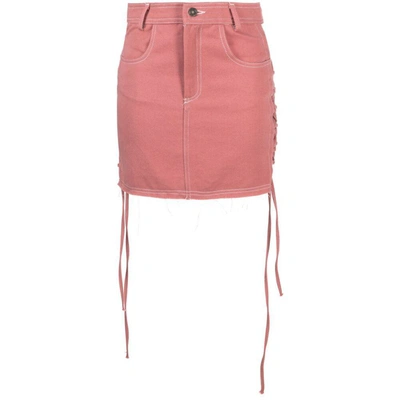 Shop Julfer Skirts In Pink