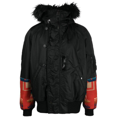 Shop Junya Watanabe Outerwears In Black