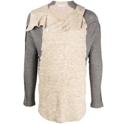 Shop Kiko Kostadinov Sweaters In Neutrals/grey