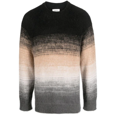 Shop Laneus Sweaters In Black/grey