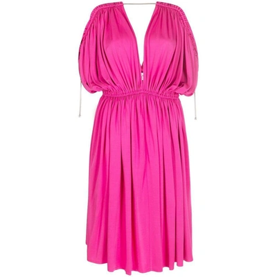 Shop Lanvin Dresses In Pink
