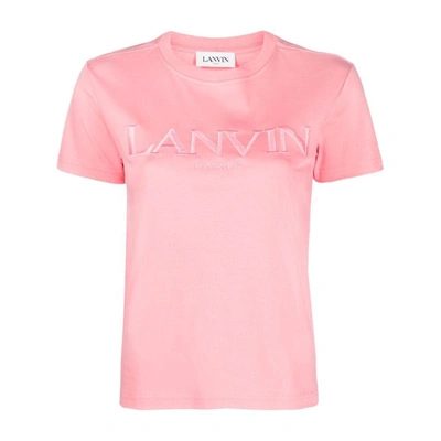 Shop Lanvin T-shirts In Pink
