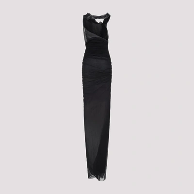 Shop Ludovic De Saint Sernin Halter Dress In Black