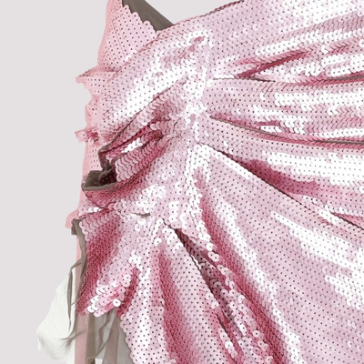 Shop Rick Owens Edfu Skirt In Pink &amp; Purple