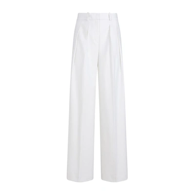 Shop Theory Double Pleat Pants In White