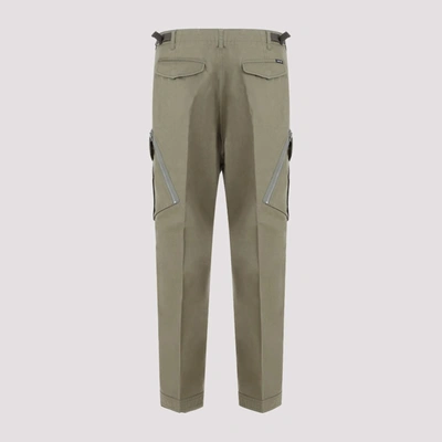 Shop Tom Ford Twill Cargo Sport Pants In Green