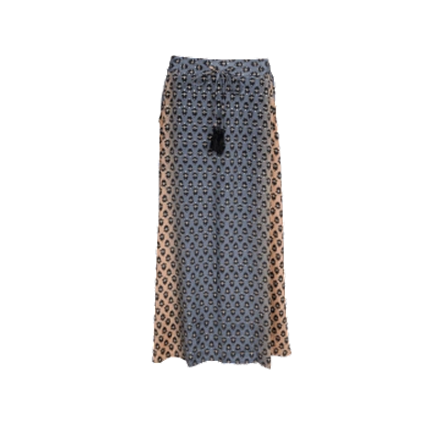 Shop Black Colour Luna Regular Skirt In Grey