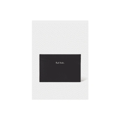 Shop Paul Smith Logo Cardcase Size: Os, Col: Black