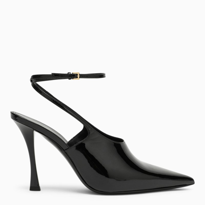 Shop Givenchy Slingback Show Black Patent Leather