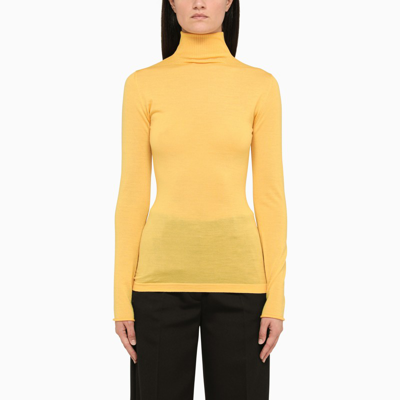 Shop Marni | Yellow Wool Turtleneck Jumper