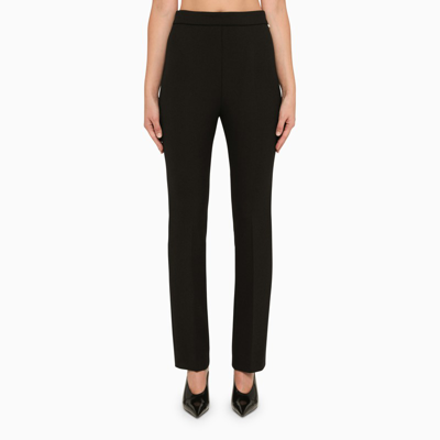 Shop Sportmax | Black Tight-fitting Trousers