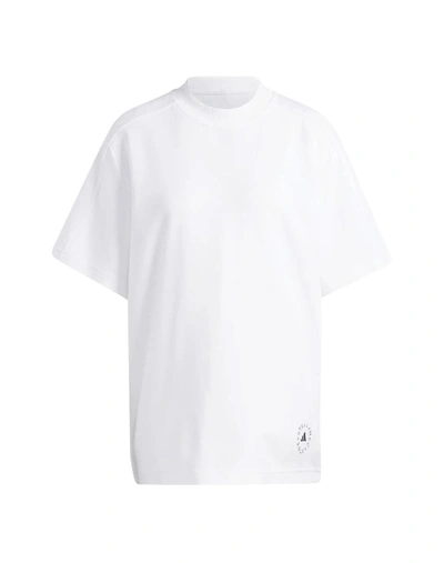 Shop Adidas By Stella Mccartney Short Sleeve T-shirt In White