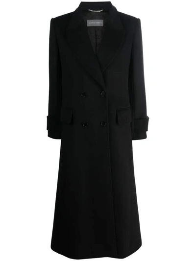 Shop Alberta Ferretti Coats In Black