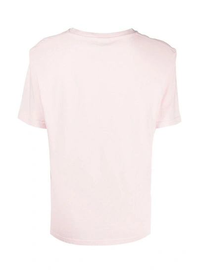 Shop Autry Short Sleeve T-shirt In Rose