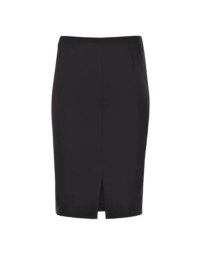 Shop Elisabetta Franchi Midi Skirts In Black