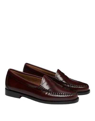 Shop Gh Bass G.h. Bass Loafers In Violet