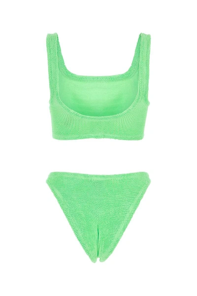 Shop Hunza G Swimsuits In Green