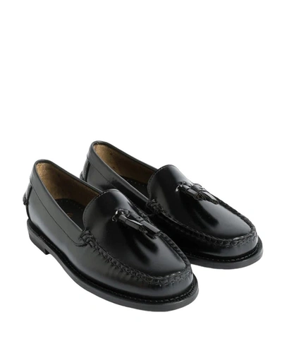 Shop Sebago Loafers In Black
