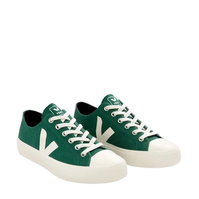 Shop Veja Sneakers In Green